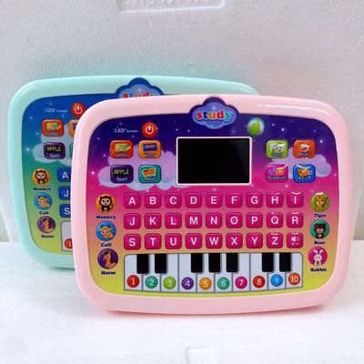 Ses ve ışık üretebilen fonksiyonel IC'li iPad tablet öğrenme makinesi dokunmatik ekranlı tablet oyuncak