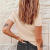 Women's Spring and Summer Frog and Toad Print Casual Loose Round Neck Short-sleeved T-shirt