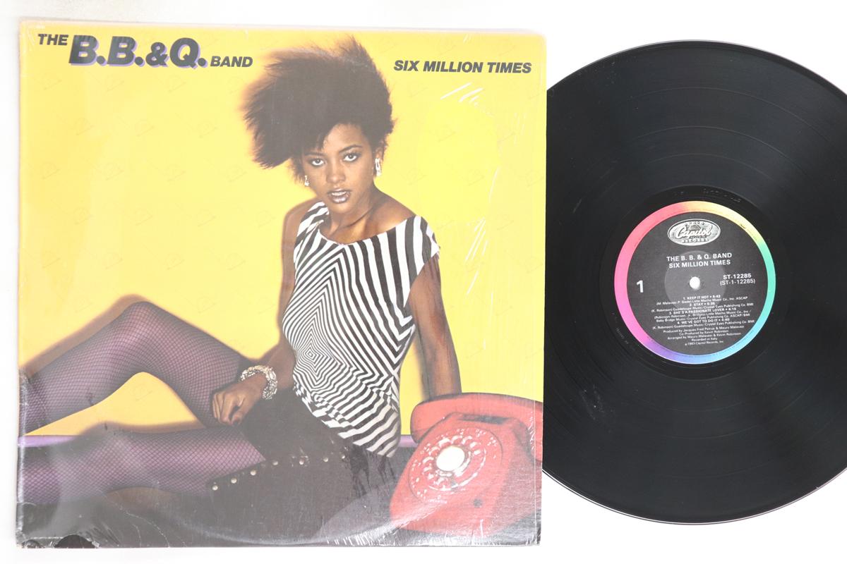

LP Record B.B. & Q. BAND - Six Million Times ST12285 CAPITOL 1983 US Soul/Funk Used