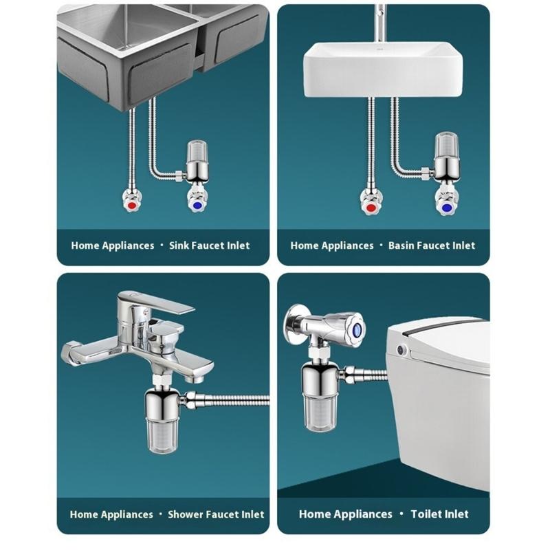 Maintenance Without Water Heaters Pre Filtrations System High Flows Rate Strong Water Heaters Inlet Filter for Household