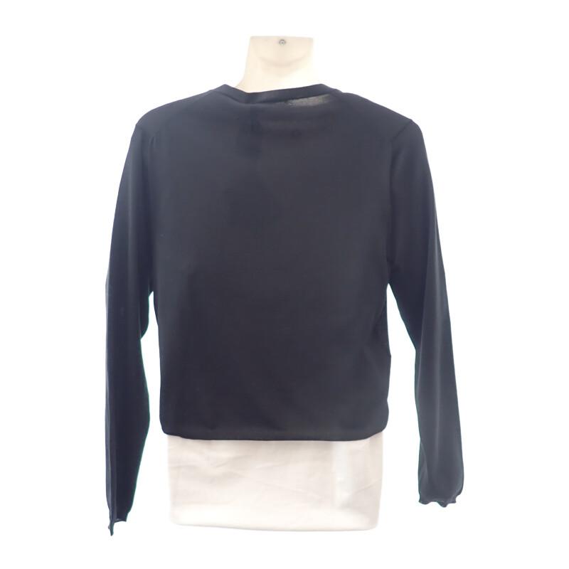 Prada 44 Cardigan Black Silk/cotton Women