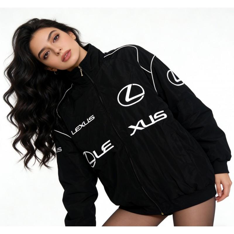 F1 Racing Style Embroidered Cotton Jacket Men Women Sportswear