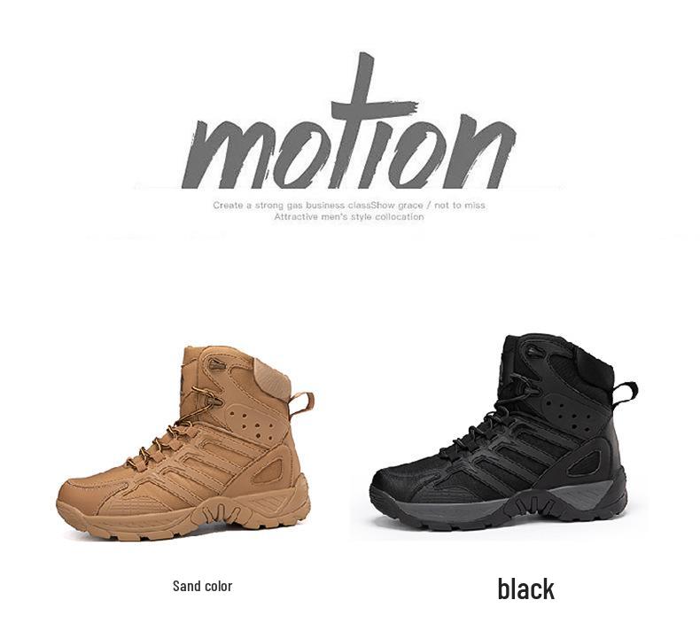 Large Men's Outdoor Battlefield Training Hiking Boots