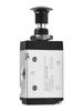 3R210-06 3R210-08 4R210-08 2 Way 3 Ports 5 Position Push And Pull Pneumatic Control Switch Reversing Manual Valve 110*30*20mm