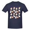 100 Cotton Cute Hamster Pattern Tshirt Unisexs Classic Oversized T Shirt Unisex Oneck Summer Shirts Tops S6xl