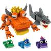 NEW 99 Nights  Forest Anime Building Blocks Monster DEER  Milu Deer Ocean Animal Bricks Toy for Fans Kids Gift Halloween Xmas