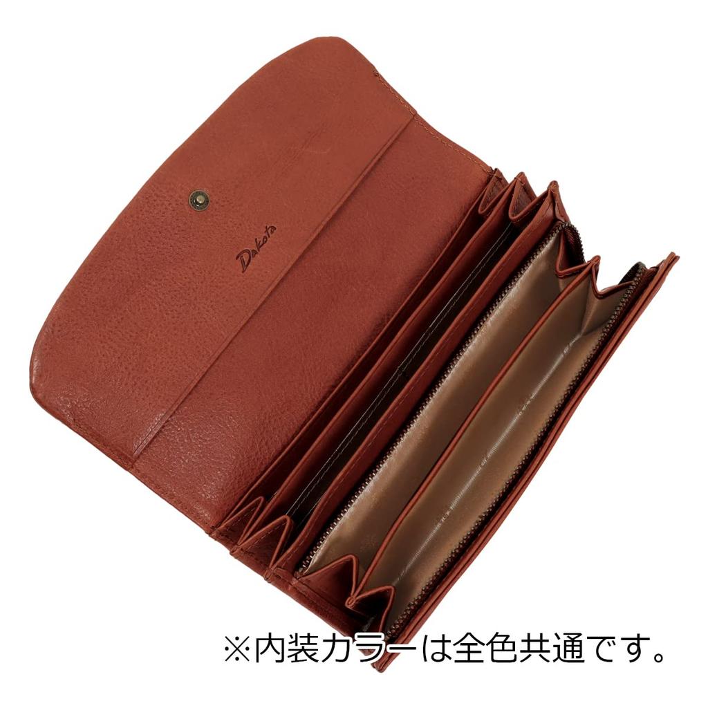 Lange Geldbörse mit Münzfach Echtes Leder Harvest Green [Dakota] Damen DA-30172-50