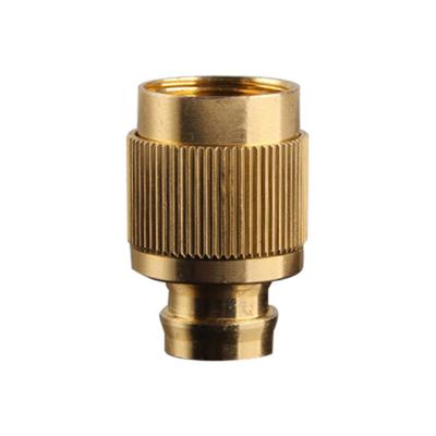 Quick Connector Multifunctional High-pressure Washing Nozzle Copper Plating Labor-saving for Car Cleaning Flower Grass Watering