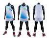 Fashion Men Women Vest+Shorts Breathable Track Field Competition Sportswear Sprint Running Suit Marathon Clothes Running Sets