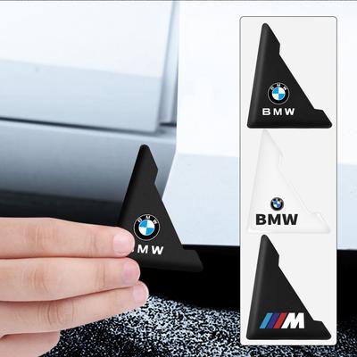 2 Stück Auto Tür Ecke Abdeckung Schutz für BMW M Performance E46 E90 E60 F10 F30 E39 E36 F20 E87 G30 E92 E91 X5 M3 M5 M6 X3 X4