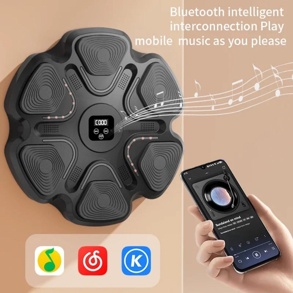 1PC New Smart Music Boxing Machine Adult/Children Sports Fitness Boxing Trainer Home Exercise Response Training Boxing Wall Target
