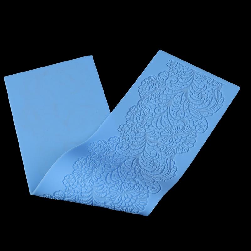1Pc 40Cm Flower Lace Mold Cake Border Decoration Tools Fondant Cake 3D Mold