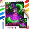 Oil Painting Dr. Facilier Handmade Diy Art Painting Home Decoration