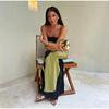 Sexy Strapless Backless Printed Long Dress Women Fashion Sleeveless Off Shoulder Club Vestidos Lady Summer Beach Elegant Evening Party Robes