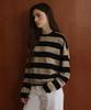 Seutyudioaenpaleukeu Big Striped T-Shirt_Beige
