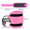 Double D Ring Ankle Cuffs Heavy Duty Straps For Glutes Legs Abs Workouts Strength Training Gym Equipment