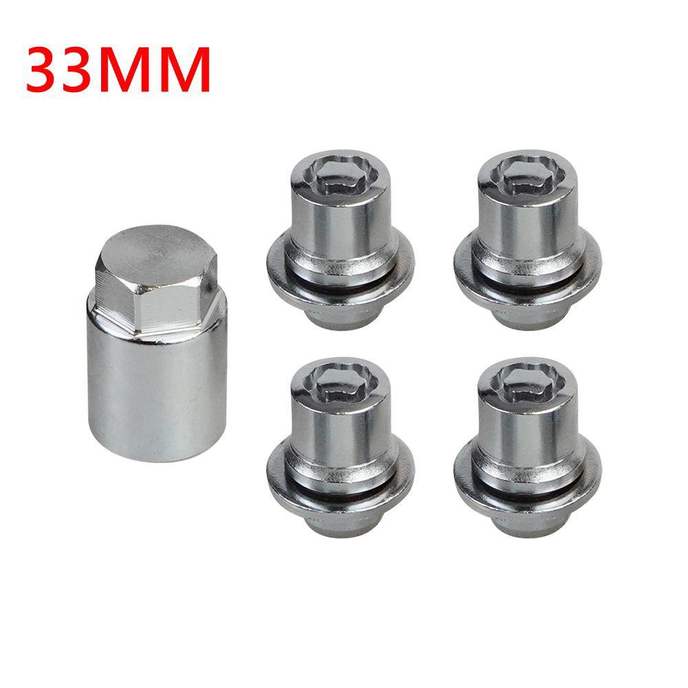 

00276-00901 00276-00900 33ММ/44ММ Комплект гаек-секреток для колес M12 x 1.5 Замена для Toyota Corolla Tacoma Lexus GS300 GS430 GX460 M12x1.5