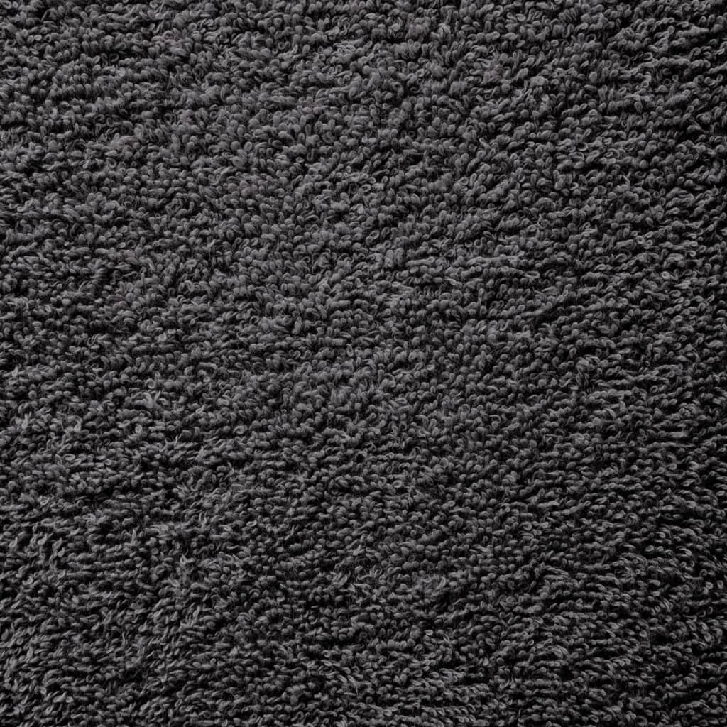 Vidaxl Ręczniczki Premium Solund, 2 Szt., Antracytowe, 30X30 Cm