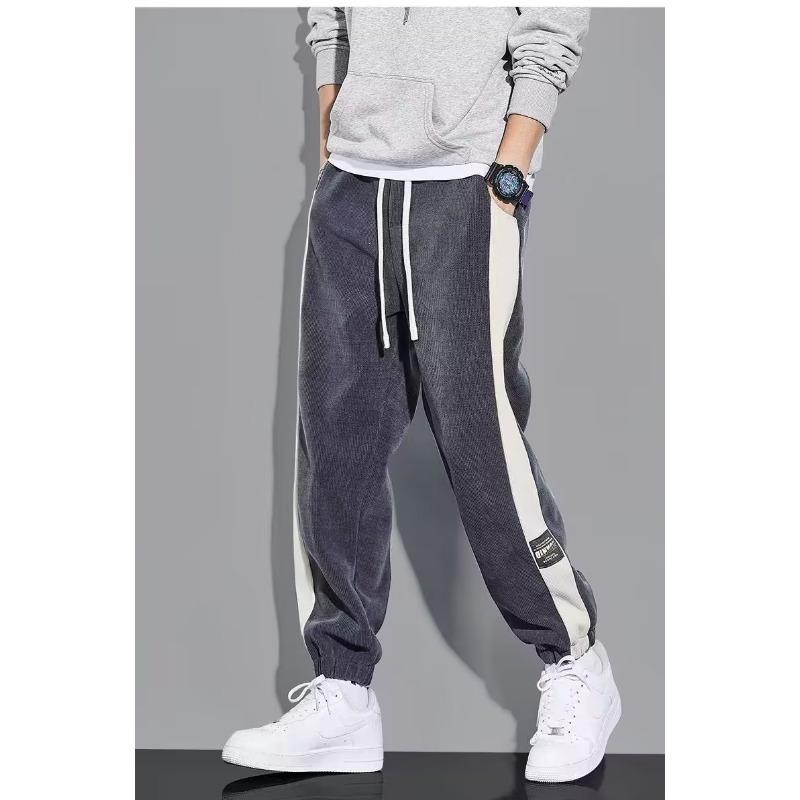 Casual Pants for Men's New Summer Thin Men's Sports Sweatpants for Men's Tying Trousers