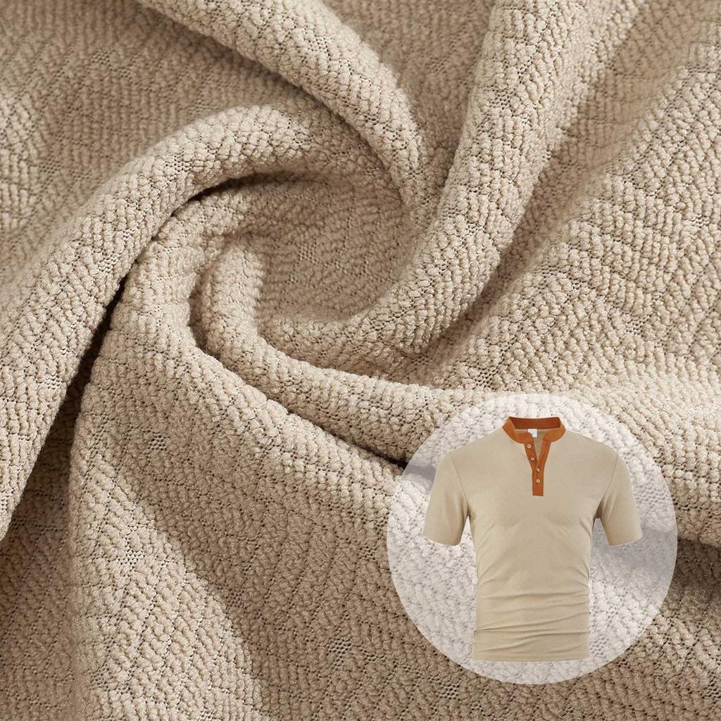 Men's Summer Short Sleeve Casual Loose Breathable Towel Button Shirt