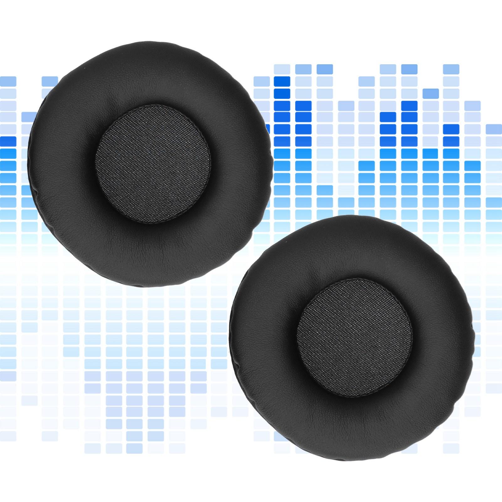 Headset Cushions Earpad Covers for ATHWS70CelsiusATHWS77CelsiusATHWS99CelsiusMDRV55CelsiusMDRV500CelsiusMDR7502(Black )