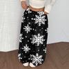 Women's Casual And Fashionable Elastic Waist Loose Wide Leg Pants