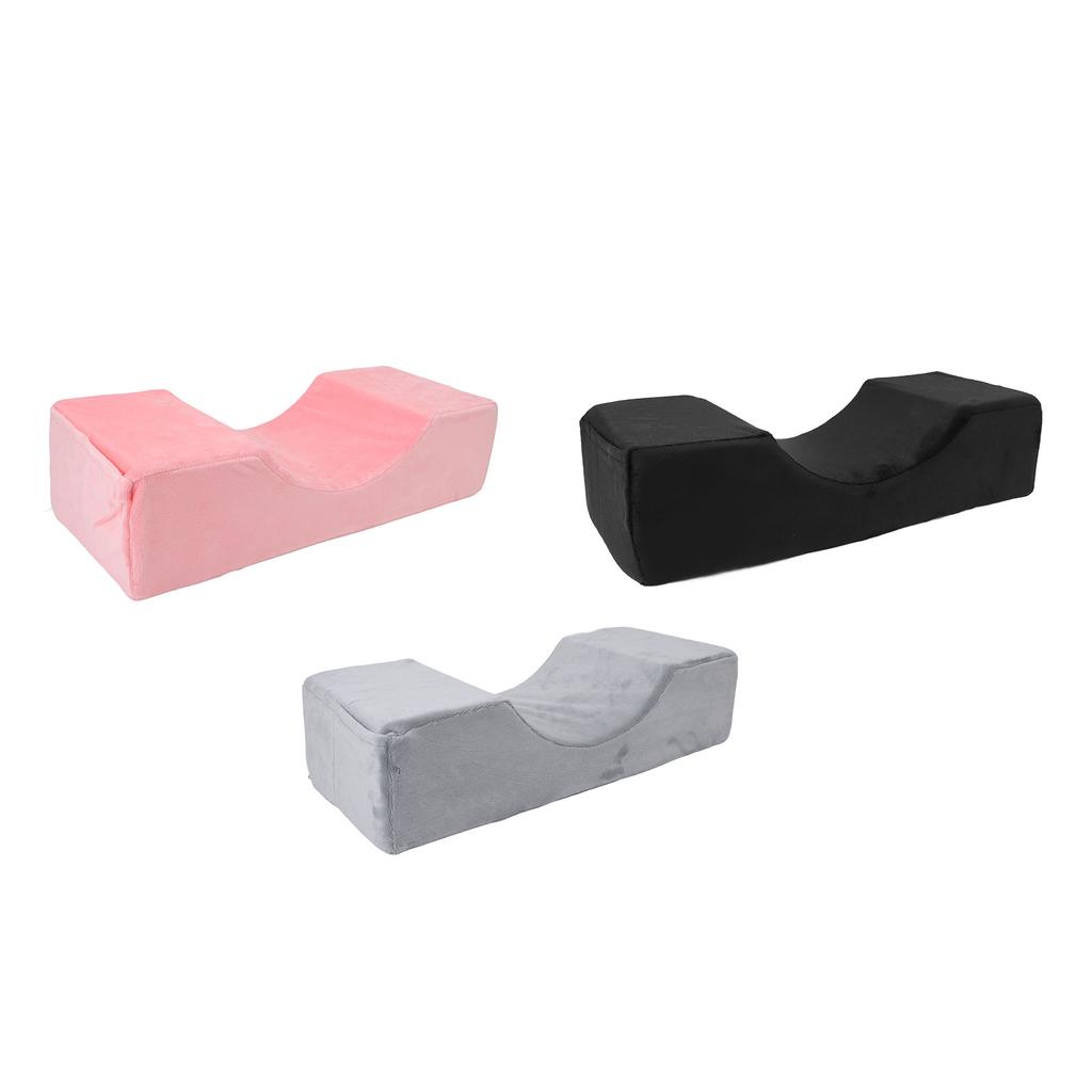 Salon Eyelash Extension Neck Pillow U Shaped Comfortable Velvet Memory Foam Pillow Protect Neck for