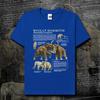 Mammoth Animal Illustration Natural Science Creative TShirt Cotton ONeck Short Sleeve Mens T Shirt New Size S3XL