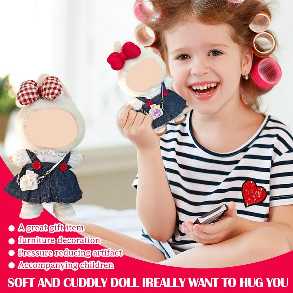 Cute Plush Doll Clothing Accessories Plush Doll Matching Gifts Cartoon Children Doll Doll Clothing