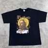 Vintage Jesus T-Shirt Herren 2XL Grafik religiös Christlich Vater Christus Herr Unisex T-Shirt