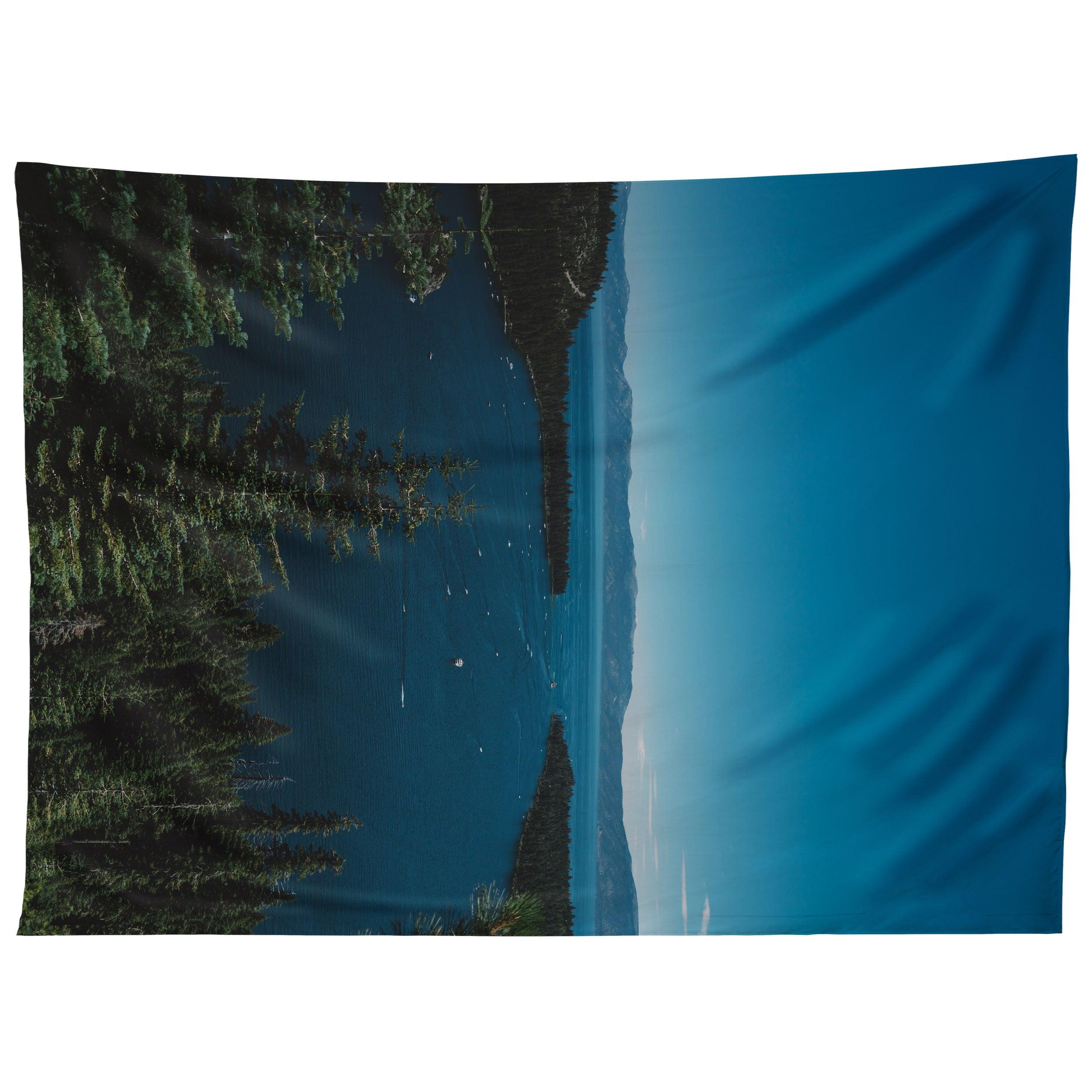 LAKE TAHOE VI tapestry 75x100