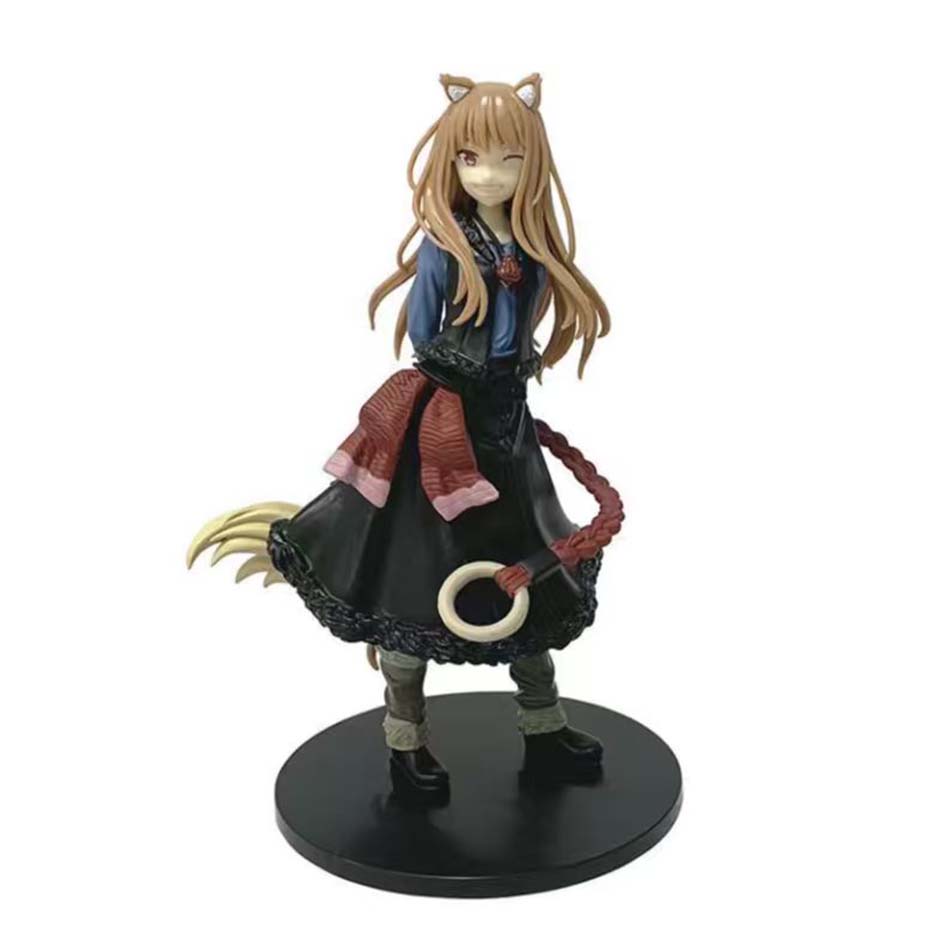 Neue 17cm Spice And Wolf Horo PVC Anime Actionfiguren Modell Sammlung Ornament Anime Cartoon Modell Spielzeug Geschenk