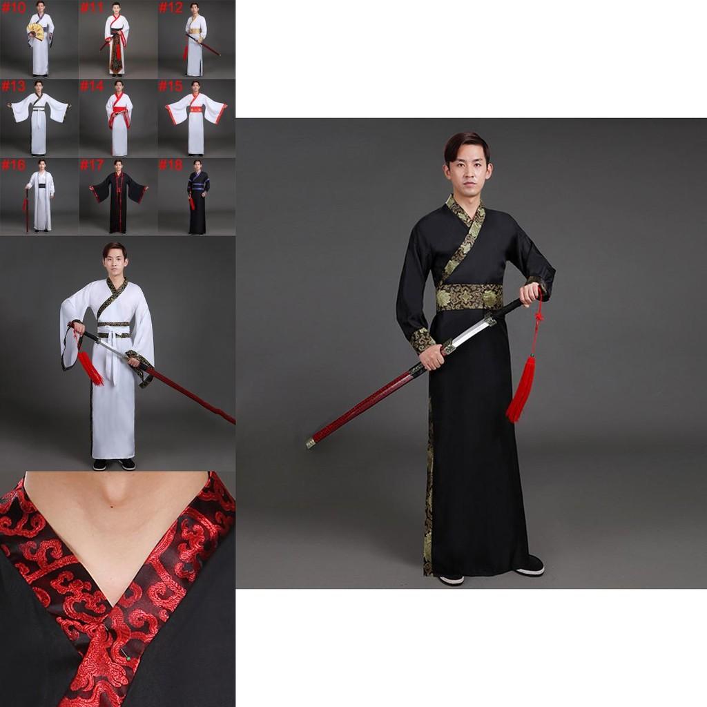 Exquisite Ancient Chinese Traditional Hanfu Costume For Men With Perfect Stitches