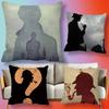 Sherlock Holmes Classic British  Pillow Cover Gift High Definition Digital printingSurprise Vivid Pattern Household
