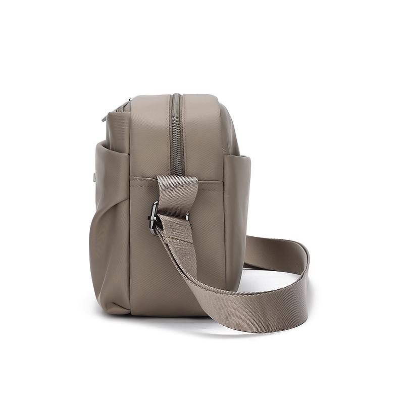 Waterproof Nylon  Crossbody Bag Casual Versatile Single Oulder Travel Bag for Women Soft Handle Zipper Closure Handbags