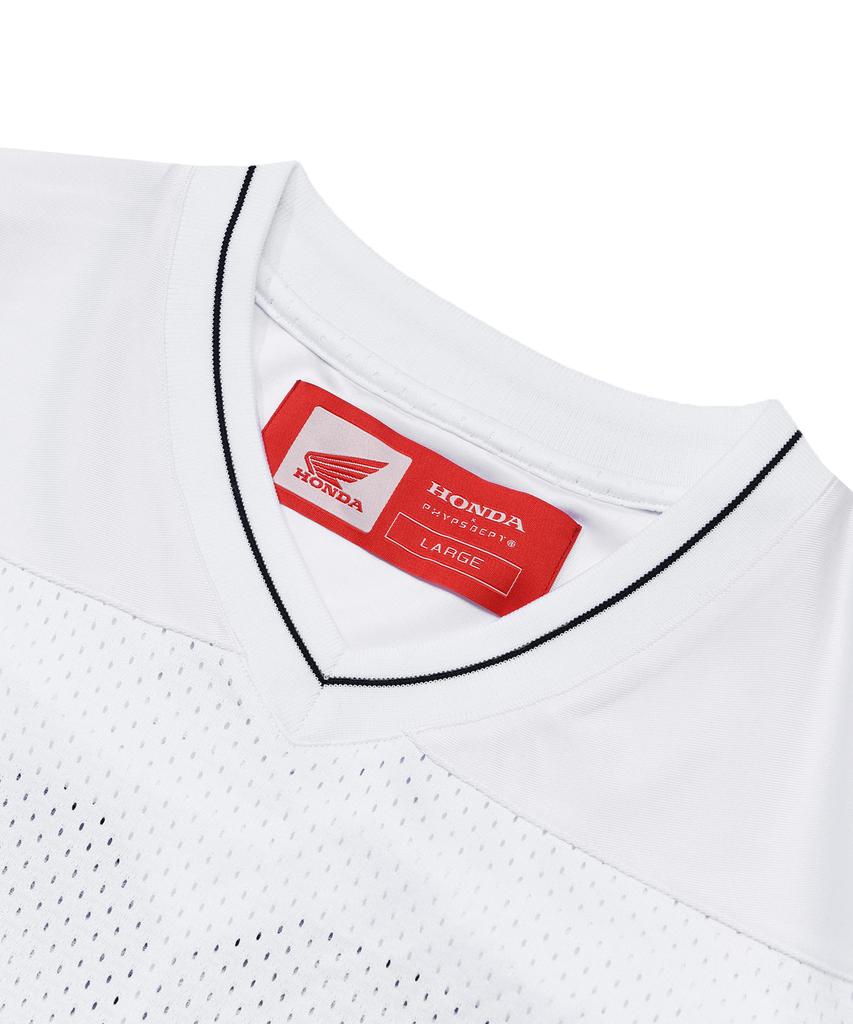 PHYPS MOTORCYCLE Original Wing Logo Mesh T-Shirt White