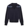 Yingjia Women's Fall 2022 Knit Polo Collar Shirt