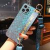 Luxurious Wrist Strap Phone Holder Case For Xiaomi Poco X2 X3 NFC X4 Pro Redmi 12 Neck Lanyard Cover for Xiaomi 14 13 Lite 13T