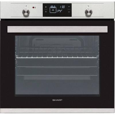 Einbaubackofen - SHARP - K71V28IM2 - Pyrolyse - Umluft - Kalttür