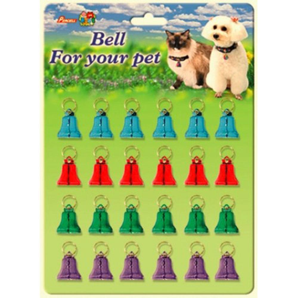 Carte clochette pour chat 0,1 cm (Paquet de 24)