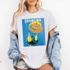 Villemot Orangina Tshirt Retro French Soda Pop Art Pattern Tshirt Print for Womens Daily Wear Shortsleeved
