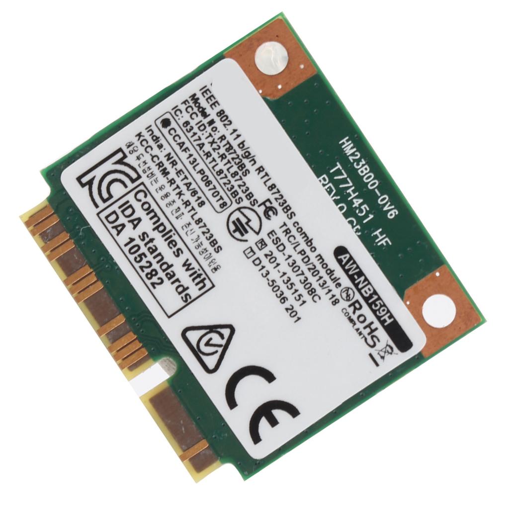 Wireless Network Card 300Mbps High Speed Transmission Support 802.11b G N Plug and Play MINI PCIE Network Card