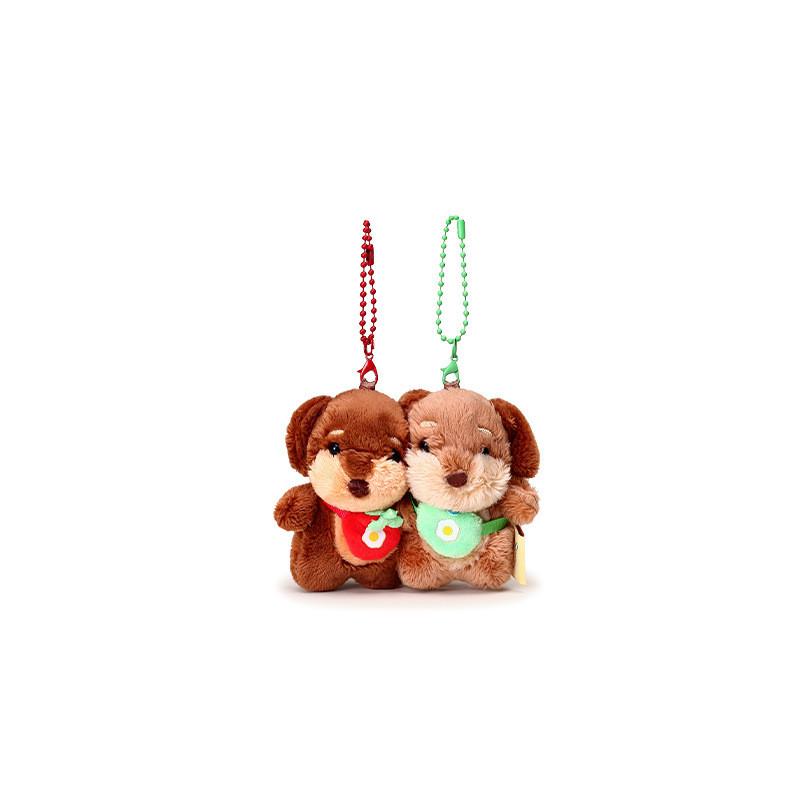 Pabaisi Dachshund Plush Keychain Design With Backpack And Scarf Gift For