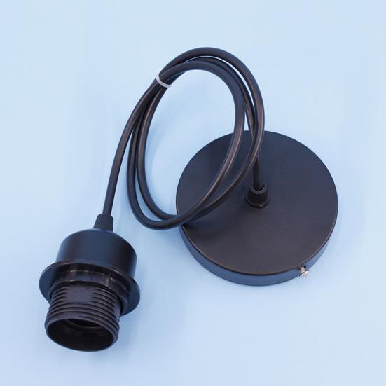 E27 Lamp Holder Dissipation Corrosion Resistant Good Heat Wide Compatible Rust-proof Easy Installation