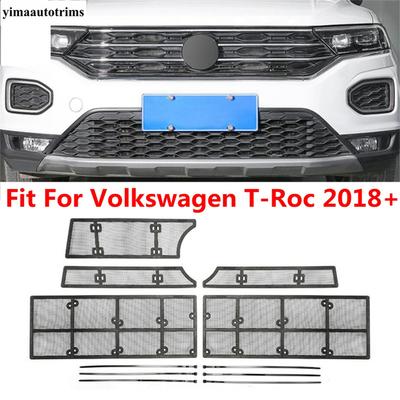 Front Grille Ert Net Ect Screening Mesh Protection For Volkswagen T-Roc T Roc 2018 - Accessories Exterior Refit Kit
