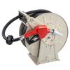 Kraftstoffschlauchaufroller, 19,05 x 19800 mm Einziehbar, Federbetrieben Automatischer Schwenk-Aufroller, 300 PSI, Robuste Kohlenstoffstahlkonstruktion mit Industriequalität