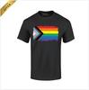 Progress Pride Flag Inclusive Rainbow LGBTQ T-shirt Pride Shirts  - Reprint /Hot Unisex T-Shirt