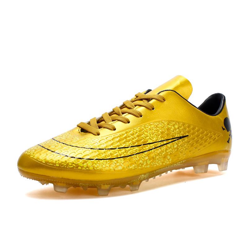 Unisex Low-Top Leather Surface FG/TF Football Training Shoes for Kids & Adults