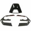 For Toyota RAV4    Carbon Fiber Interior Steering Wheel Trim Cover