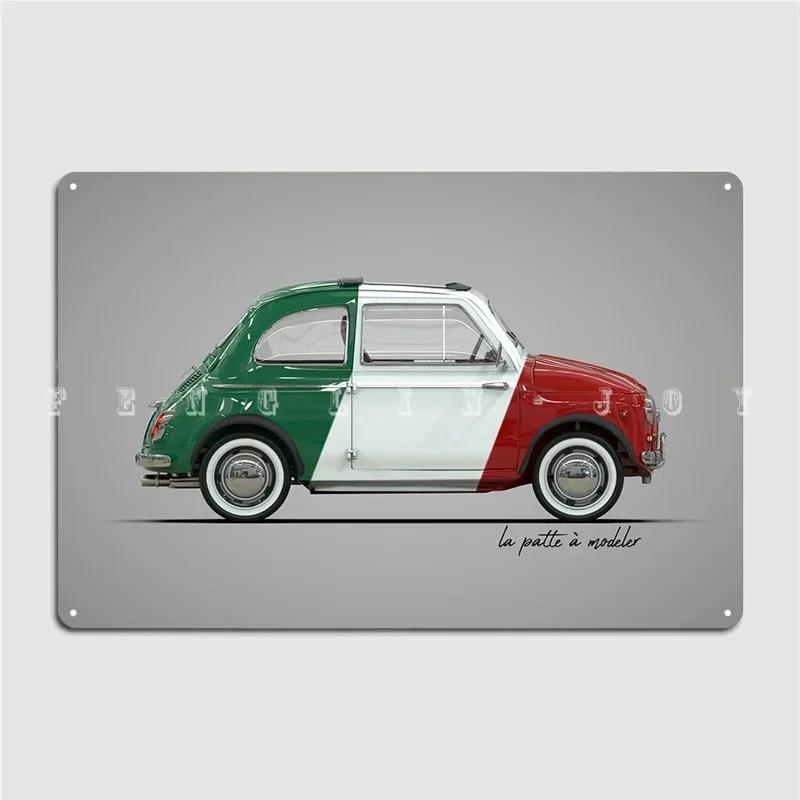 500 Италия Постер Металлическая Табличка Клуб Дом Винтаж Клуб Бар Постер Жестяная Табличка Постер 20x30cm